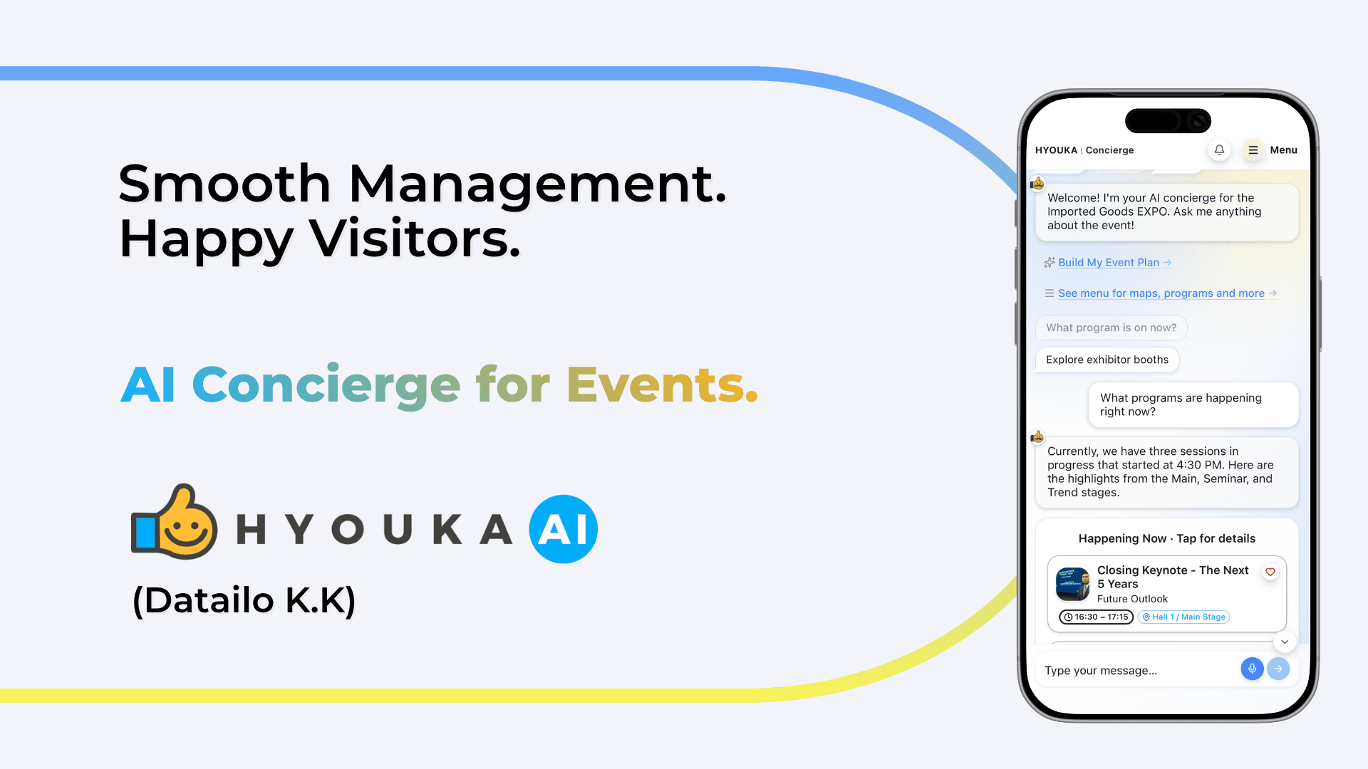 HYOUKA AI Concierge Selected for TOKYO MICE Technology Guidelines